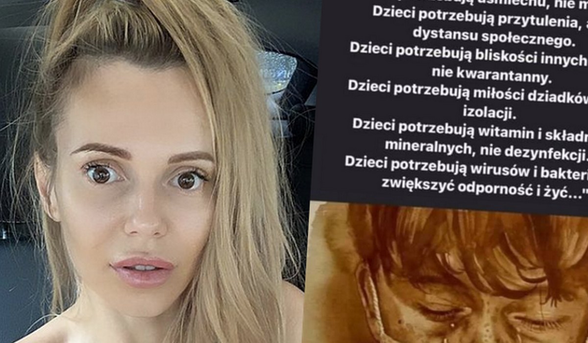 Doda dołączyła do Górniak i Kołakowskiej i wyoutowała się jako foliara: dzieci potrzebują bliskości, nie kwarantanny