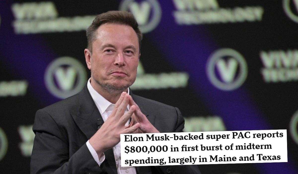 Elon Musk znowu odkręcił kurek z pieniędzmi i pompuje w kampanie polityczne w USA