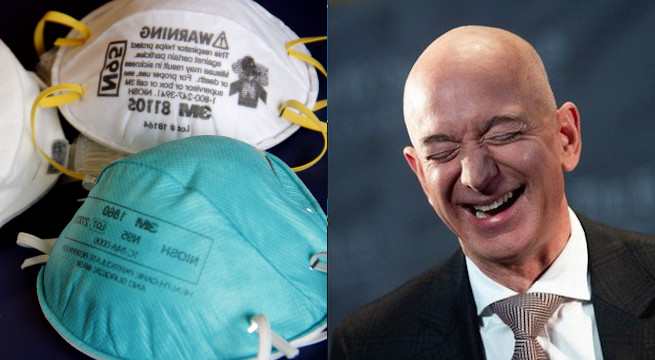 Amazon odmawia zamknięcia magazynów i nie chce maseczek, bo "sieją panikę"