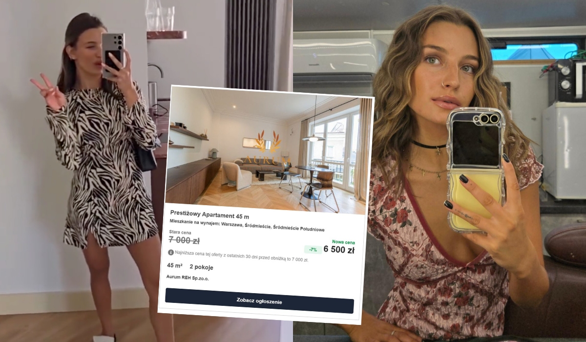 Julia Wieniawa mierzy się z realiami rynku mieszkaniowego, obniżyła cenę wynajmu mieszkania z 7000 na 6500 zł