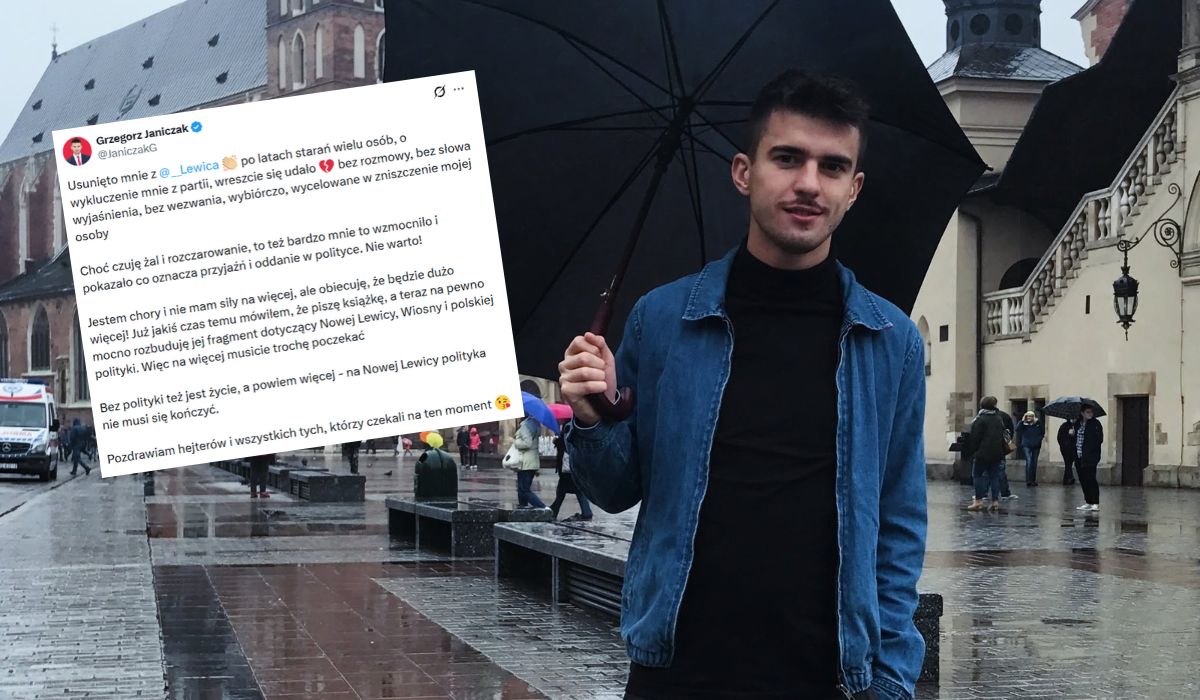 Członek Lewicy znany ze swoich nieudolnych podrywów został wyrzucony z partii za olewanie składek
