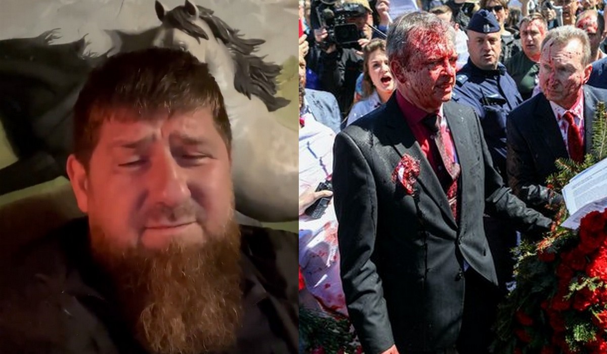 Ramzan Kadyrow grozi Polsce i żąda przeprosin za oblanie farbą ambasadora