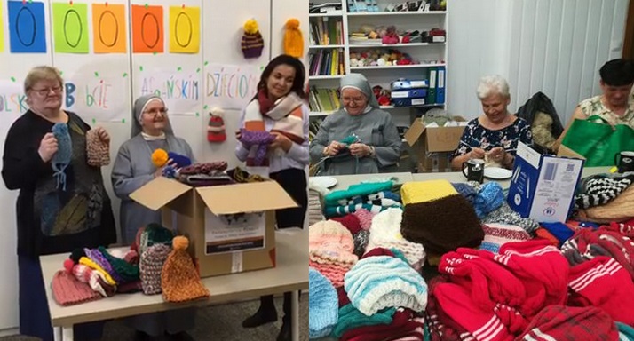 Polskie babcie wydziergały 100 tysięcy czapek dla dzieci w Afganistanie