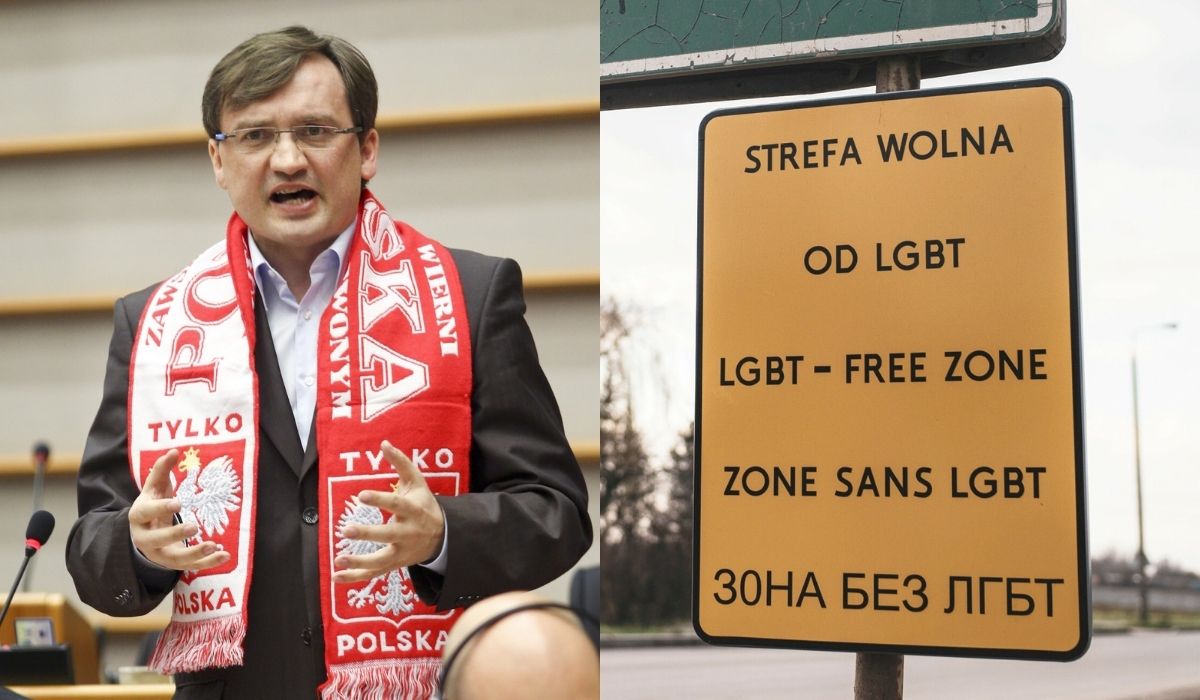 Ziobro prosi samorządy, żeby nie wycofywały się z uchwał anty-LGBT, RMF: Małopolska ustąpi Brukseli
