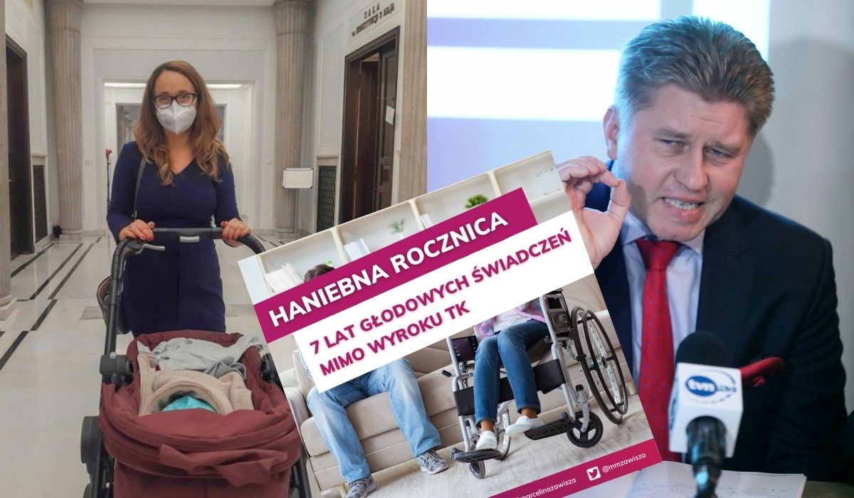 Zawisza: opiekunowie osób niepełnosprawnych pracują ciężko jak mało kto, a zarabiają tak mało, że to nielegalne