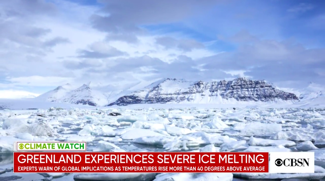 W ciągu jednego dnia ubyło 2 miliardy ton Grenlandii