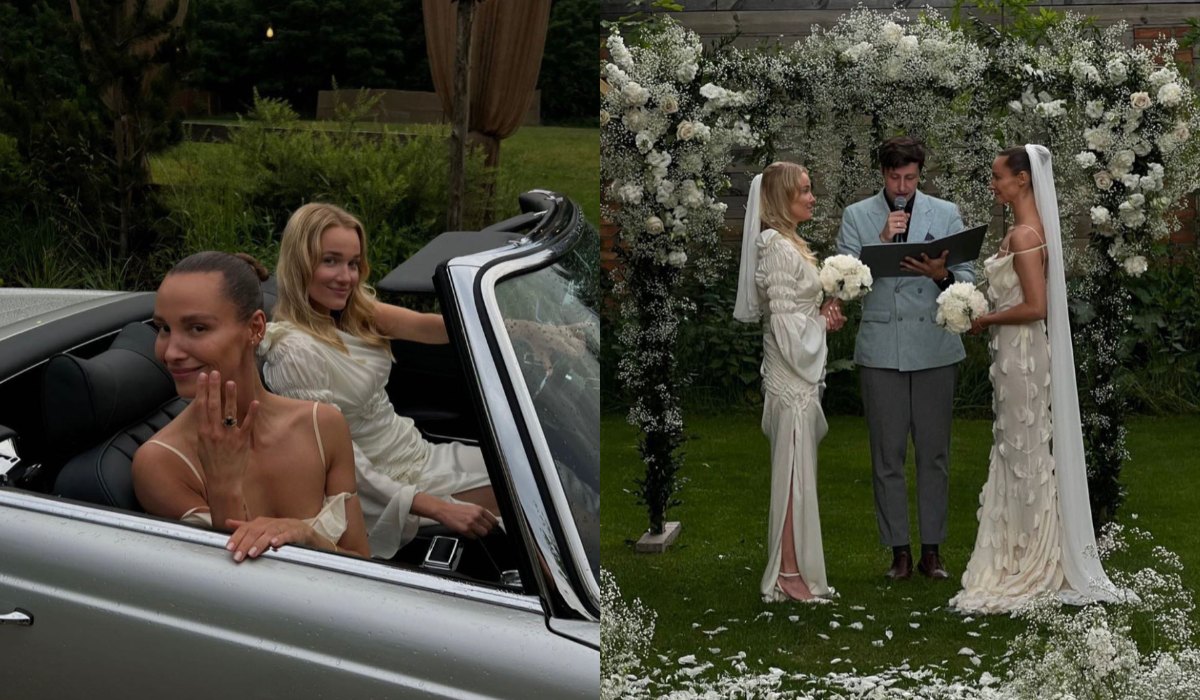 Joanna Balasz, aktorka znana z produkcji TVP, wzięła ślub humanistyczny ze swoją partnerką