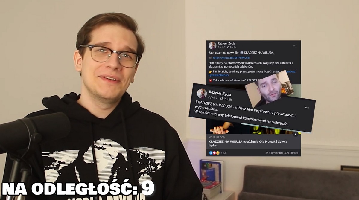 Gargamel nagrał film o Reżyserze Życia i o tym, czego się nie robi dla pieniędzy