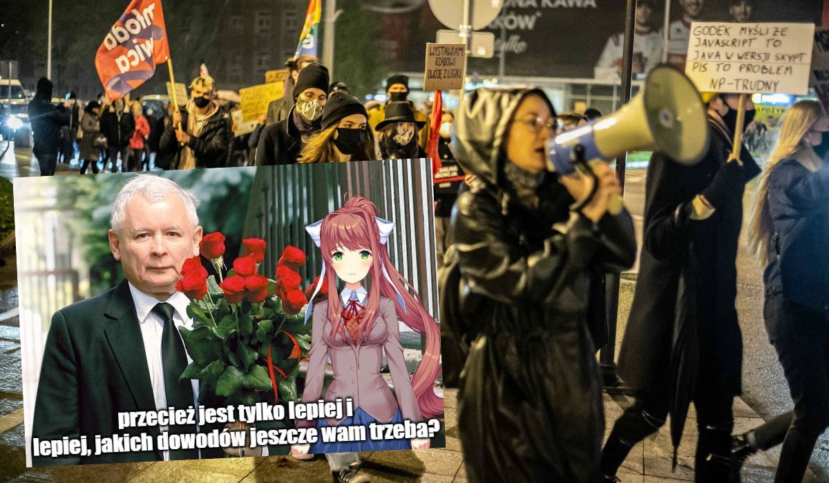 Prezes Kaczyński obiecuje, że jeszcze 8 lat rządów PiS i Polska może przegonić UK czy Francję