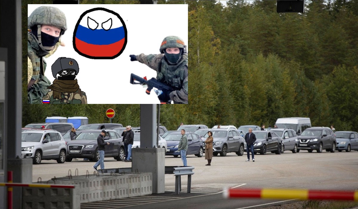 Według brytyjskiego wywiadu więcej Rosjan uciekło z kraju niż było żołnierzy na początku inwazji