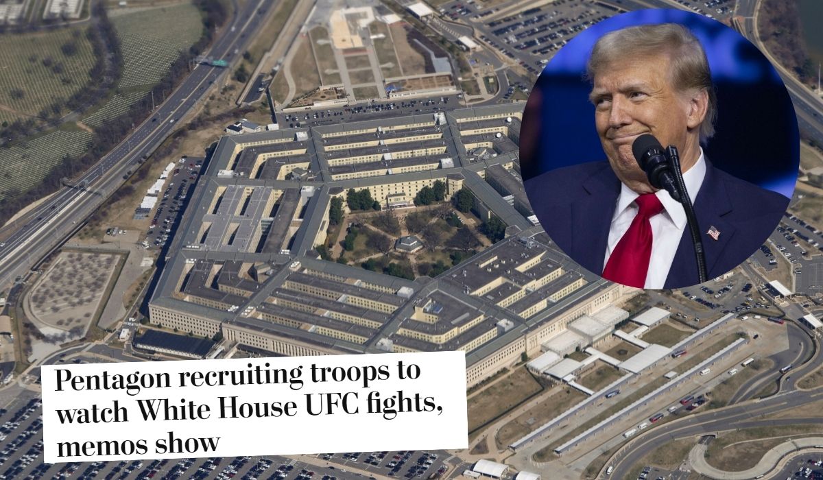 Pentagon szuka żołnierzy, którzy będą chcieli oglądać urodzinową galę MMA Trumpa