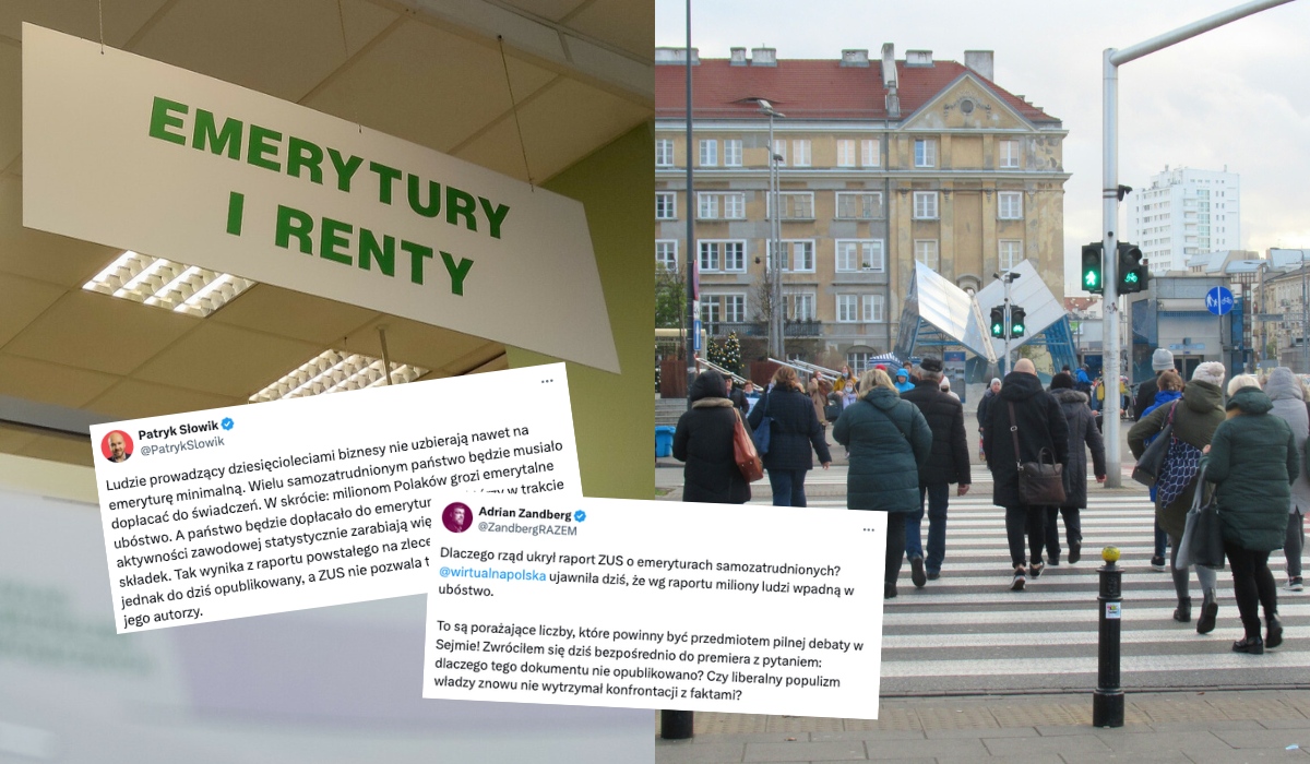 WP: ZUS zataił raport, z którego wynika, że pracującym na B2B grozi emerytalne ubóstwo