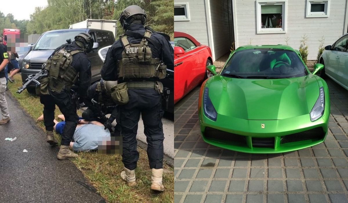 Policja złapała złodziei zielonego Ferrari, które było, no cóż, dość charakterystyczne