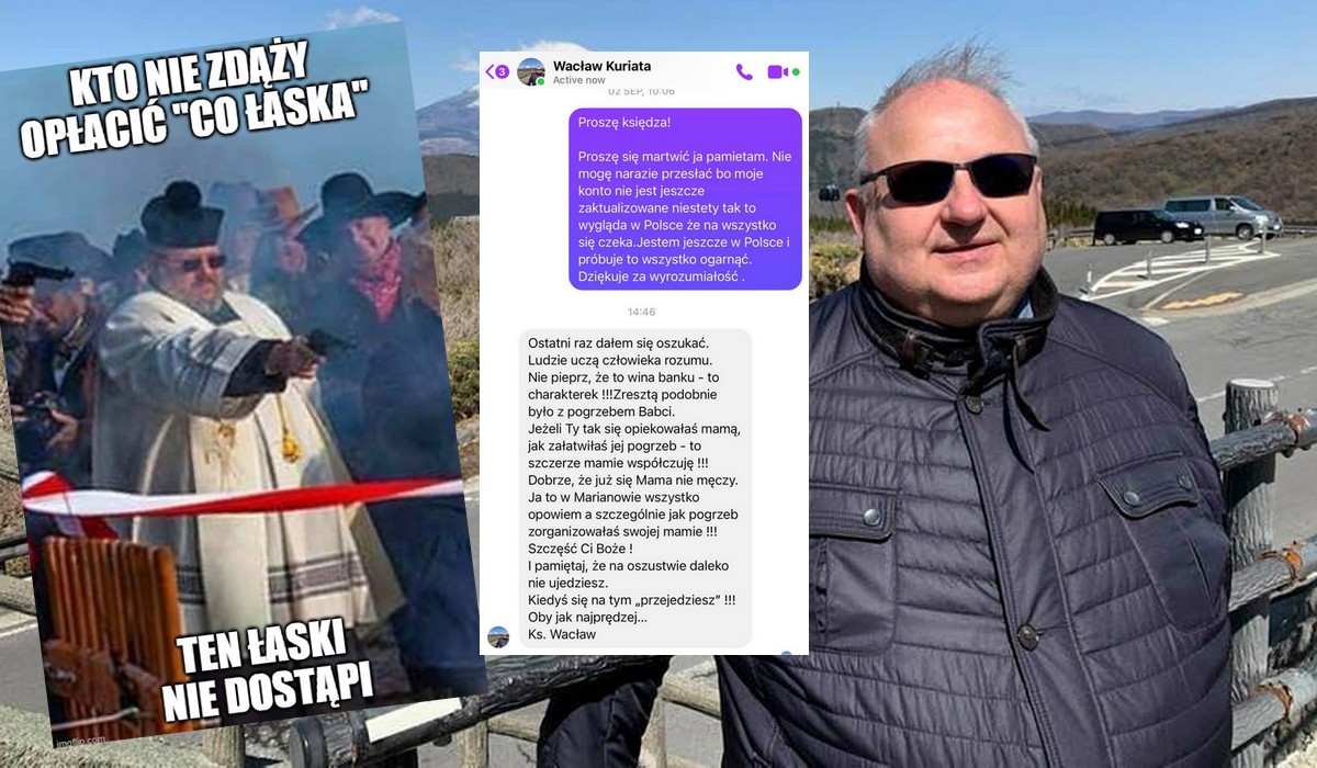 Mirków: ksiądz pijany lub niespełna rozumu zaczął obrażać kobietę, która na czas nie opłaciła pogrzebu "co łaska"