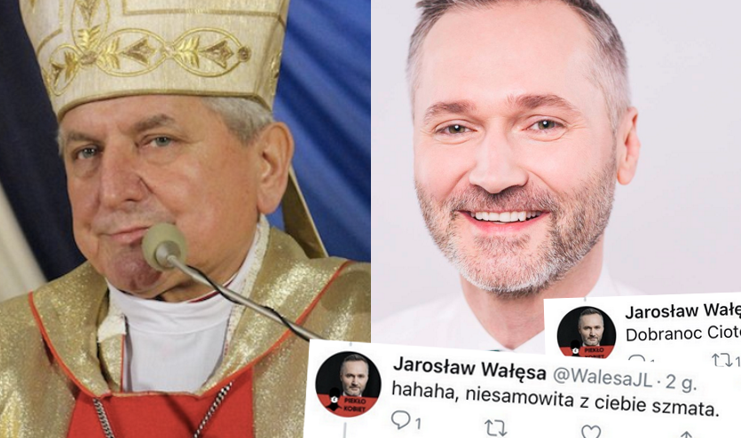 Syn Wałęsy wdał się w dyskusję o pe*ofilii w Kościele i rychło zaczął brzydko przezywać swoich oponentów