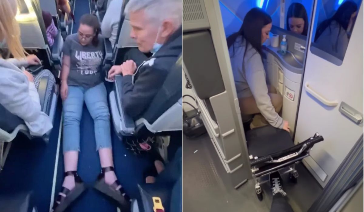 Influencerka musiała się czołgać na pokładzie samolotu do łazienki, bo nie było dla niej wózka