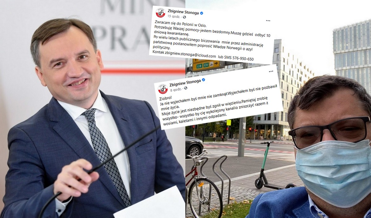 Zbychu Stonoga uznał, że ma dość i też prosi o azyl w Norwegii