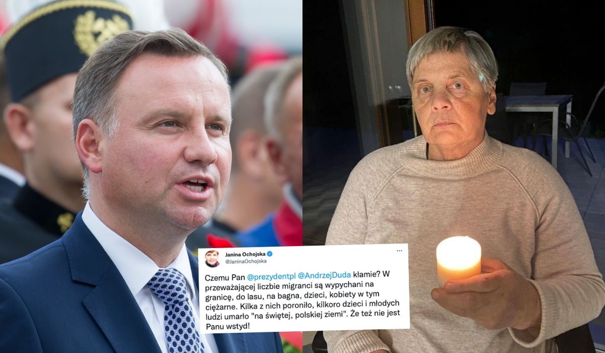 Duda: migranci otrzymują pomoc w każdym wypadku. Ochojska: czemu pan kłamie?