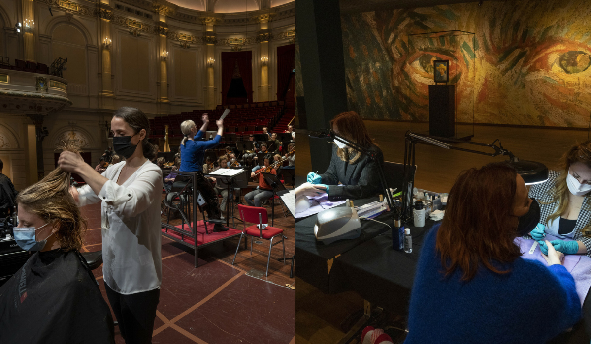 Holandia: branża kulturalna protestuje przeciwko obostrzeniom i zamienia się w usługową, i to dość widowiskowo