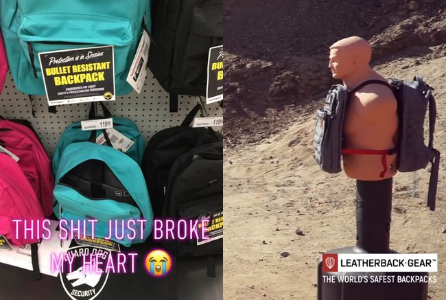 Kuloodporne plecaki dla dzieci coraz popularniejsze w USA