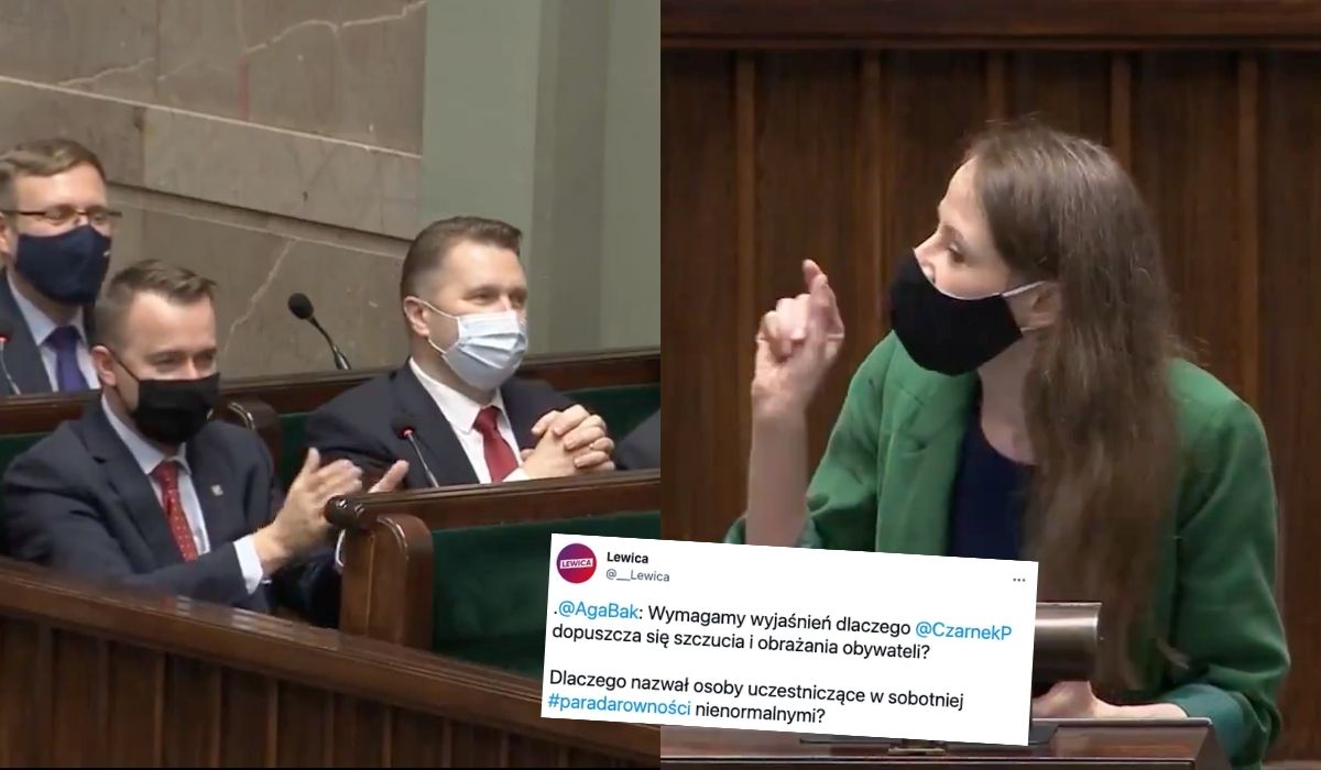 Posłanka mówiła o samobójstwach uczniów LGBT, posłowie PiS wiwatowali