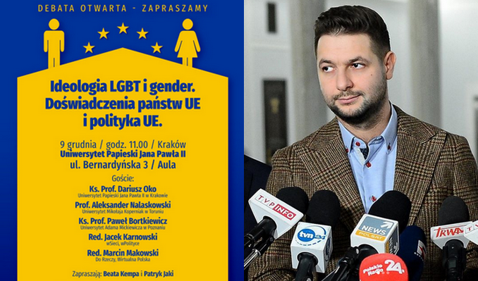 Jaki chciał zorganizować konferencję o gender na UJ. Uniwersytet odmówił