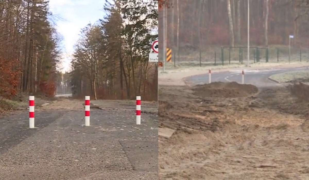 Słupsk: w wyniku konfliktu miasto-gmina, gmina zwinęła mieszkańcom drogę