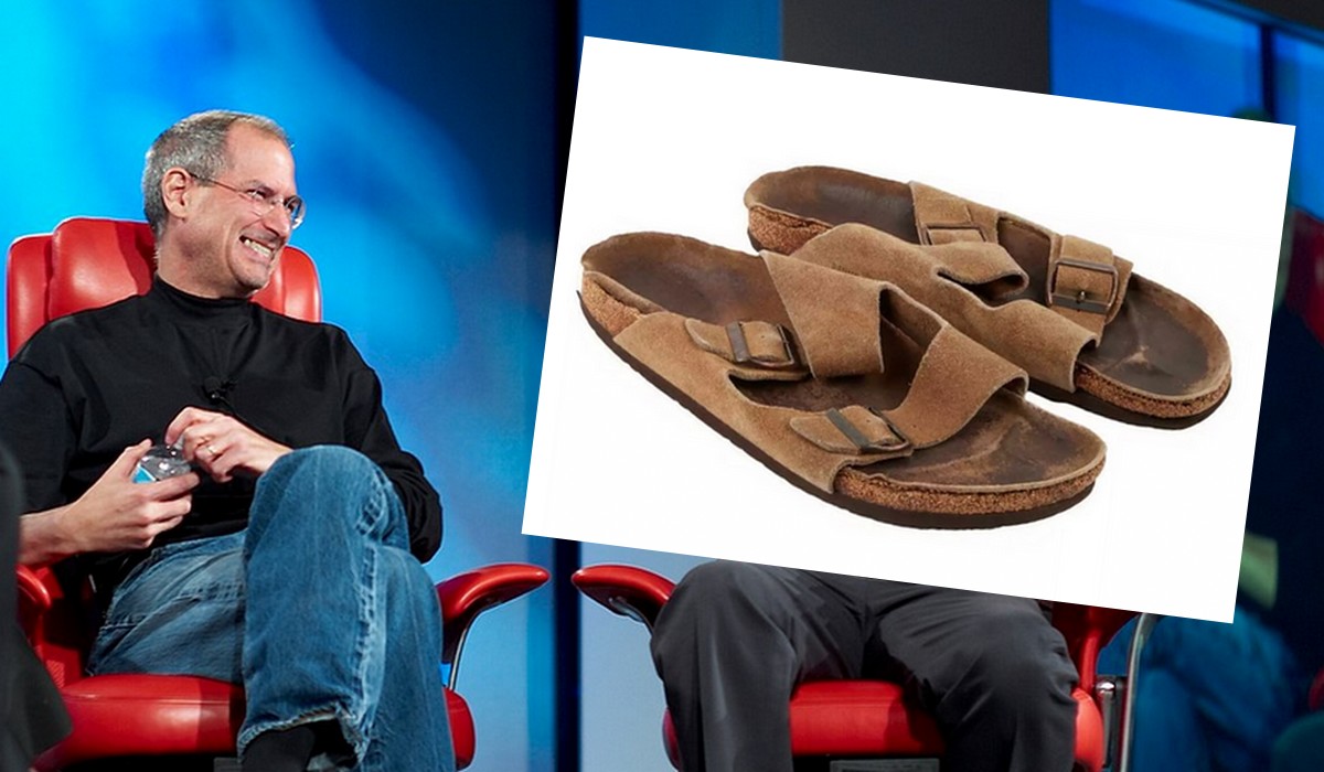 Sandały Steve'a Jobsa okazały się biznesową relikwią, sprzedano je za 220 tysięcy dolarów