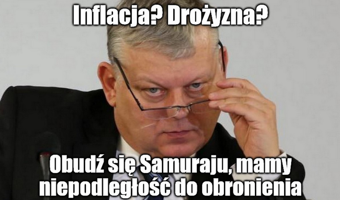 Suski: ludzie nie pytają nas o inflację, bardziej interesuje ich niepodległość Polski