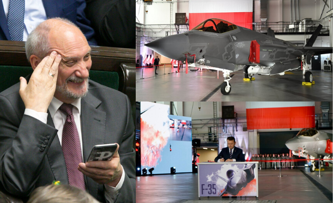 Macierewicz o zakupie F-35: wysoka cena to wina opozycji 