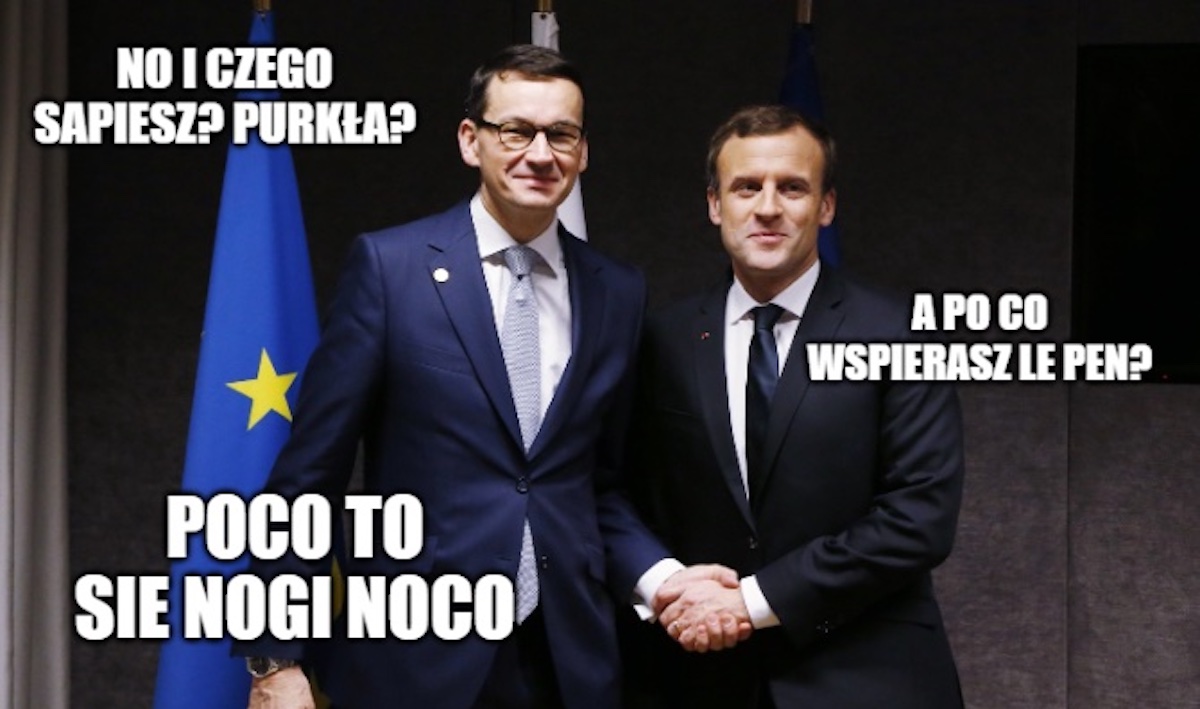 Ambasador Francji wezwany na dywanik MSZ, ma tłumaczyć się ze słów Macrona o premierze Morawieckim
