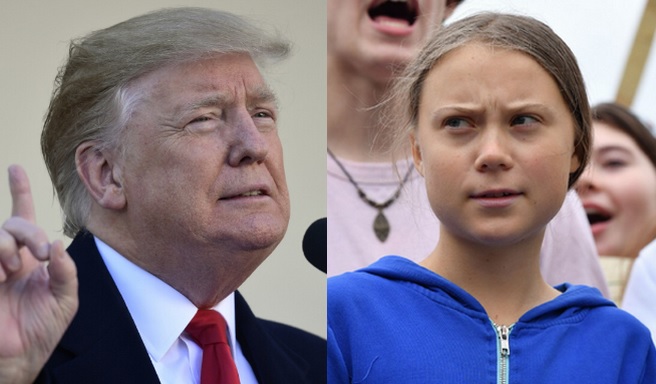 Greta Thunberg odpowiada na tweeta Donalda Trumpa