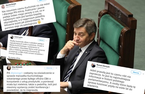 Zarzuty wobec marszałka Kuchcińskiego: s*ks z nieletnią Ukrainką