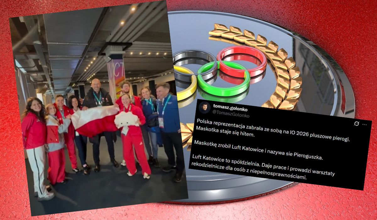 Pluszowy Pieroguszek zrobił zaskakującą karierę jako jeden z symboli Polski na Igrzyskach