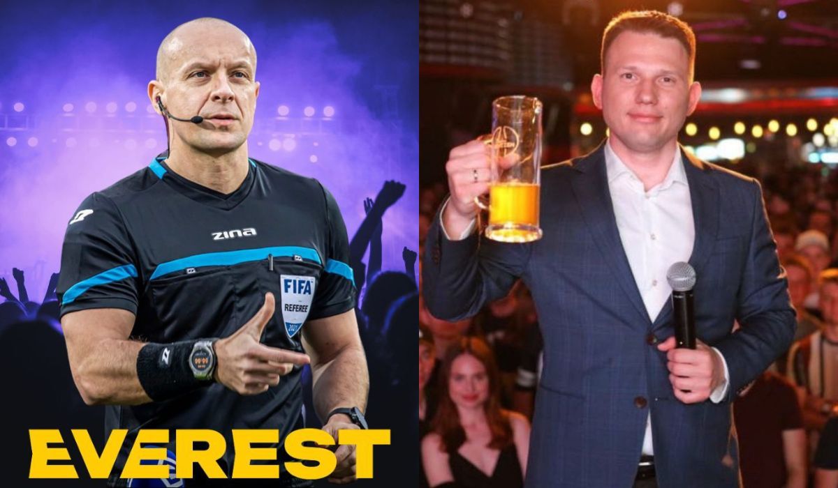 Szymon Marciniak został zawieszony przez UEFA za udział w imprezie Sławomira Mentzena