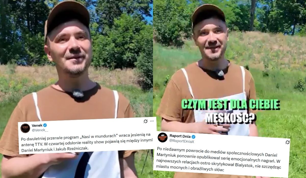 Z jakiegoś powodu TVN postanowił zaprosić Daniela Martyniuka do swojego programu