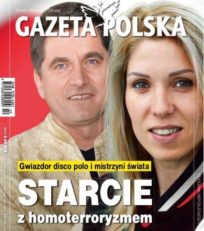 Zofia Klepacka i lider Bayer Full na okładce "Gazety Polskiej". "Starcie z homote*roryzmem"