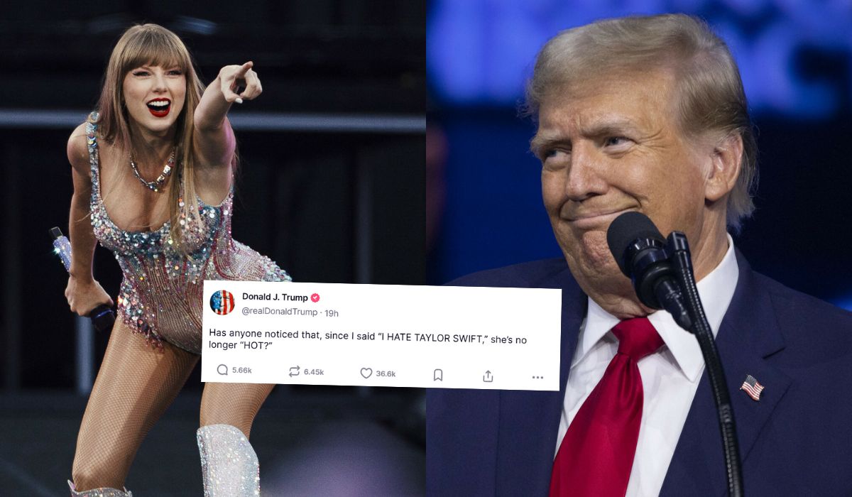Trump jest przekonany, że złamał karierę Taylor Swift, od kiedy powiedział, że jej nienawidzi