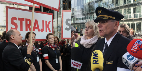 Prezes LOT-u zwolnił wszystkich strajkujących. Mailowo