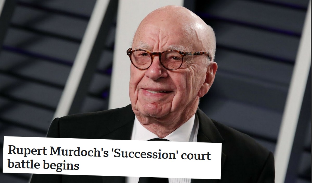 93-letni Murdoch zmierzy się w sądzie z dziećmi, decyduje się przyszłość prawicowych mediów w USA