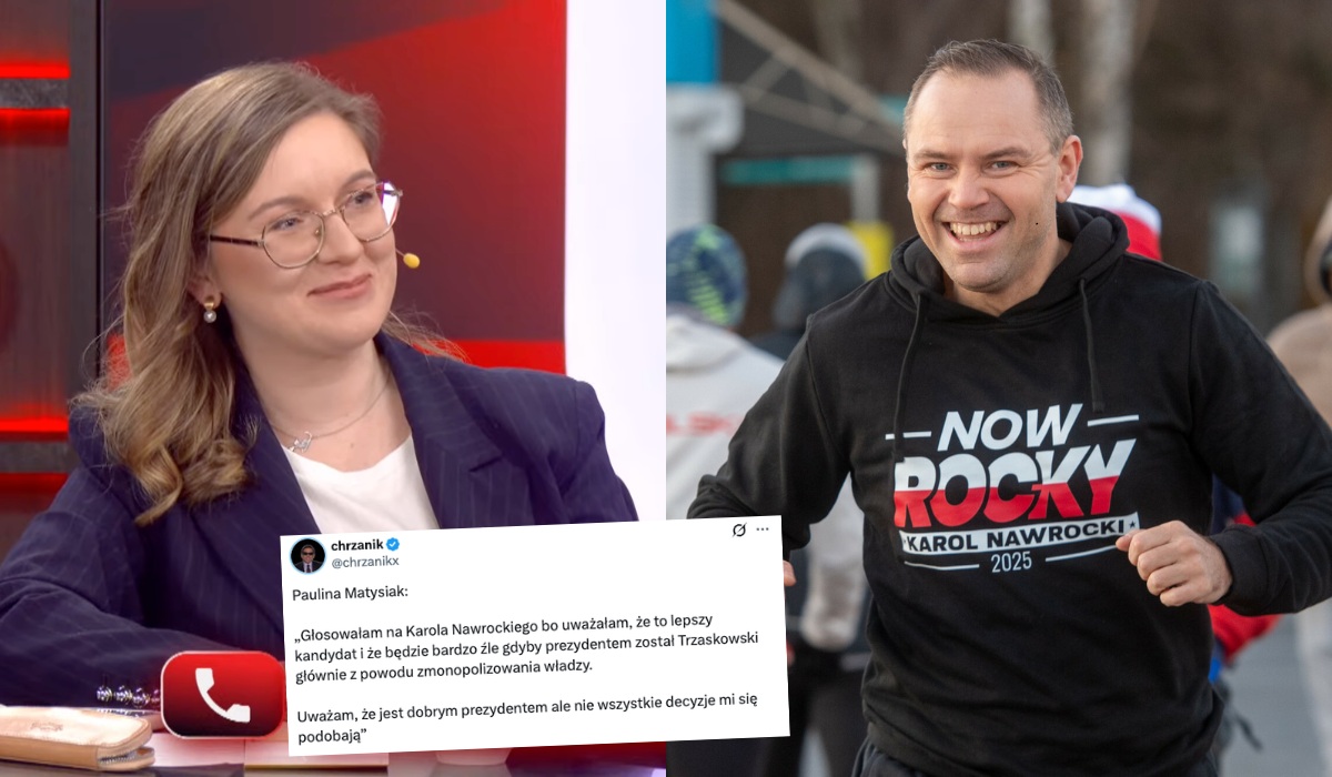 Paulina Matysiak w końcu się przyznała, że głosowała na Nawrockiego