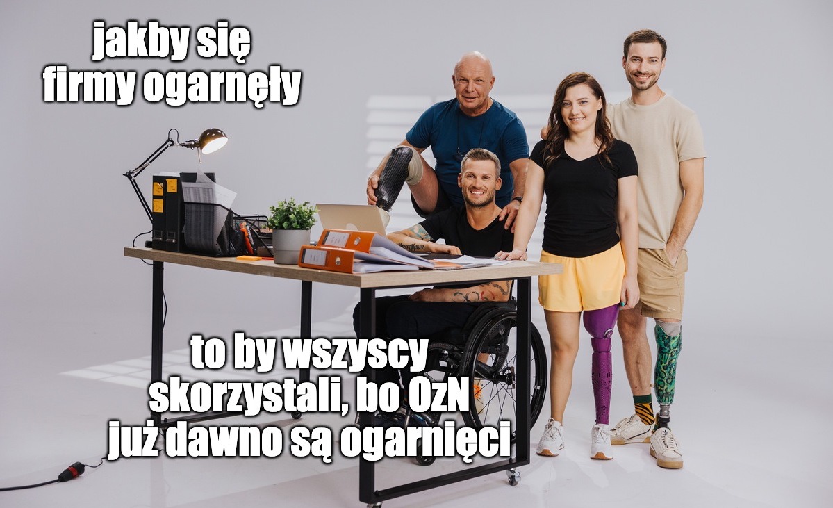 Raport: od 10 lat zatrudnienie osób z niepełnosprawnościami prawie stoi w miejscu, tracą obie strony