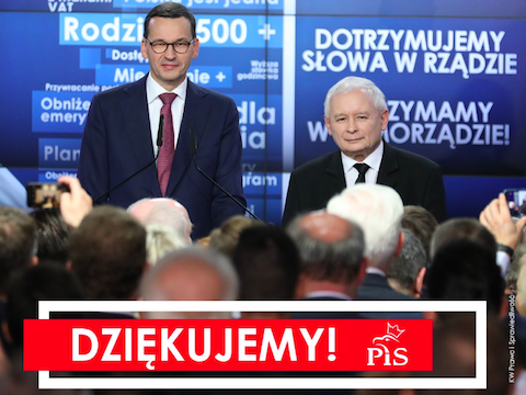 PiS wygrywa wybory samorządowe. Kaczyński: "To początek kampanii wyborczej":jarek: