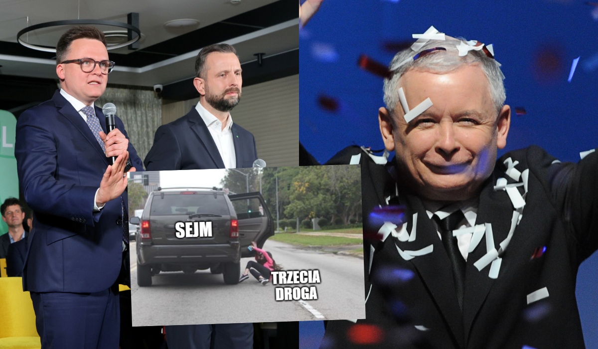 Sondaż: Trzecia Droga spada pod próg wyborczy, Lewica niebezpiecznie blisko, PiS zyskuje