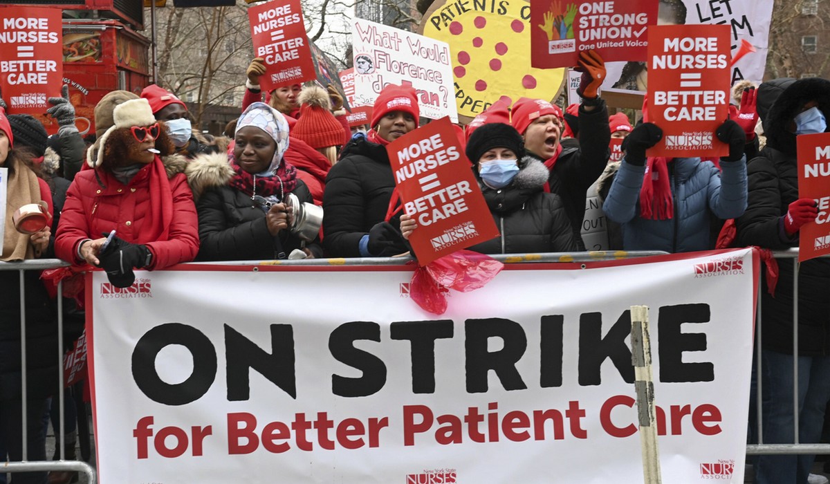 Pielęgniarki z Nowego Jorku kończą strajk, bo wygrały, szpitale zatrudnią więcej personelu