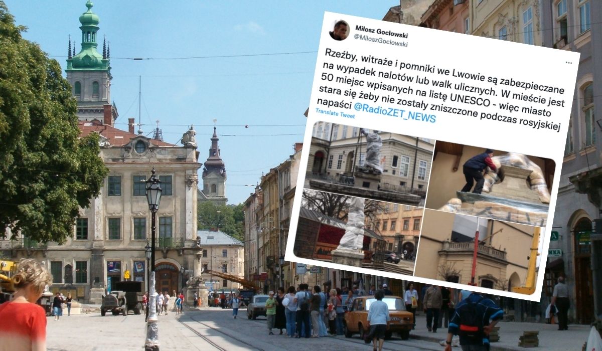 Lwów zaczął zabezpieczać zabytki przed możliwym atakiem Rosjan