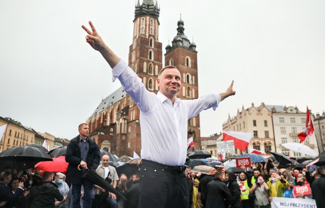 Andrzej Duda o rządzie PO-PSL: byli gorsi niż koronawirus