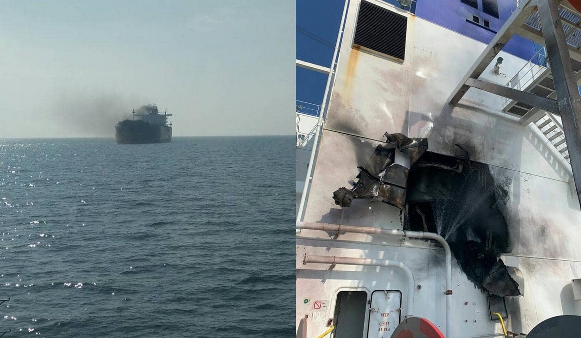 Mołdawski statek, który pływał po Morzu Czarnym, został trafiony przez rosyjski pocisk