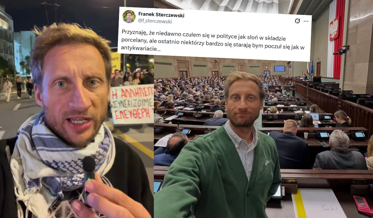 Koalicja Obywatelska ukarała posła Sterczewskiego za to, że wybrał się do Strefy Gazy i był nieobecny w Sejmie