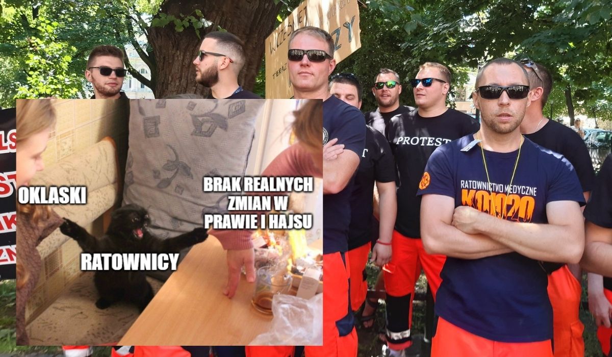 Protesty ratowników medycznych: na razie ustalono głównie tyle, że nie będzie obniżek